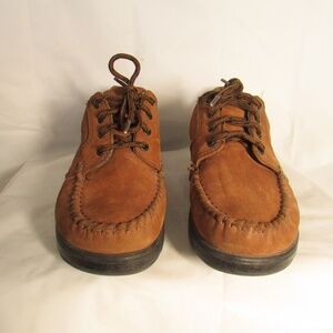 Dexter Brown Loafers with a moccasin-style